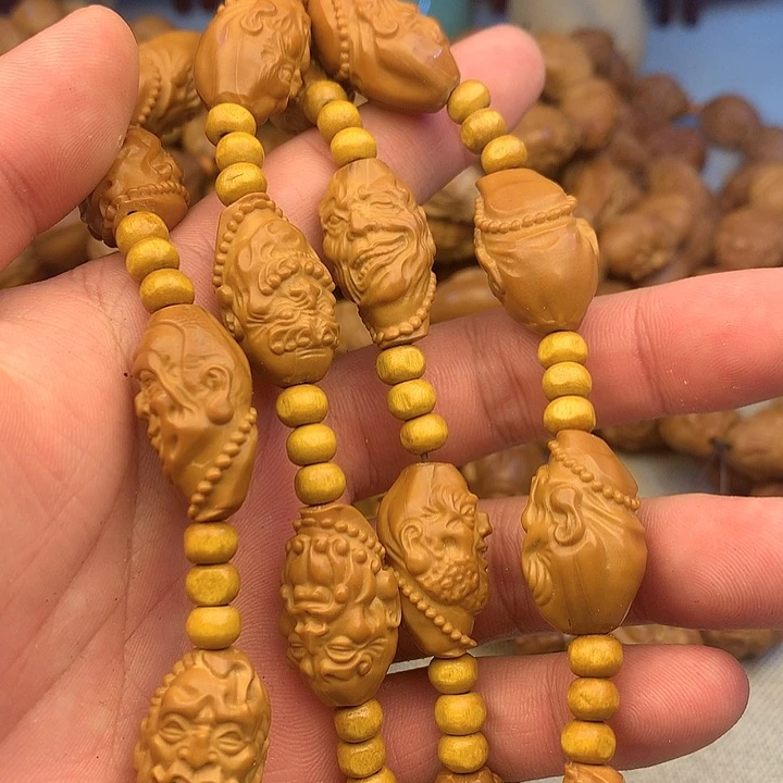 橄榄核核雕精品橄榄核手串