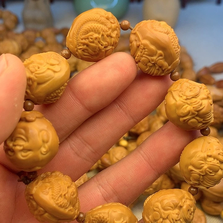 橄榄核核雕精品橄榄核手串