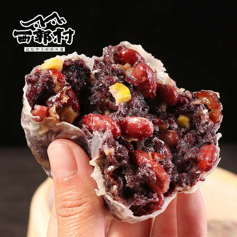 xiguocun/西郭村山东手工粗粮粘豆包轻食饱腹代餐家庭早餐10个装