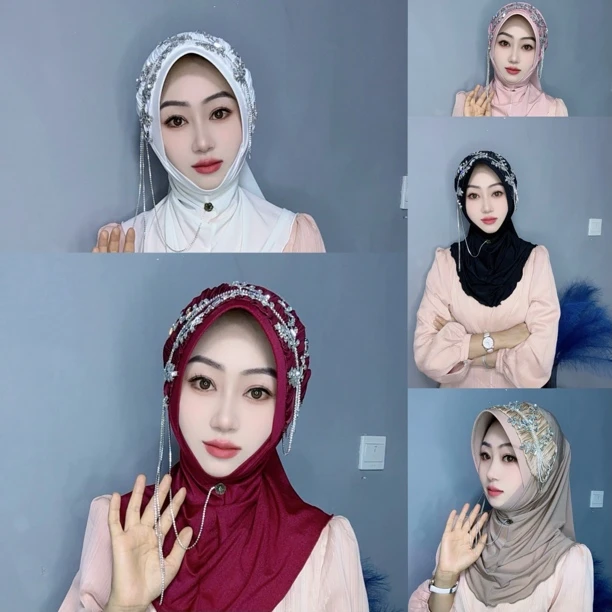 精品方钻 流苏帽檐