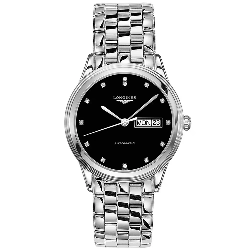 99新 Longines/浪琴 军旗899/38.5全自动机械/瑞士名表