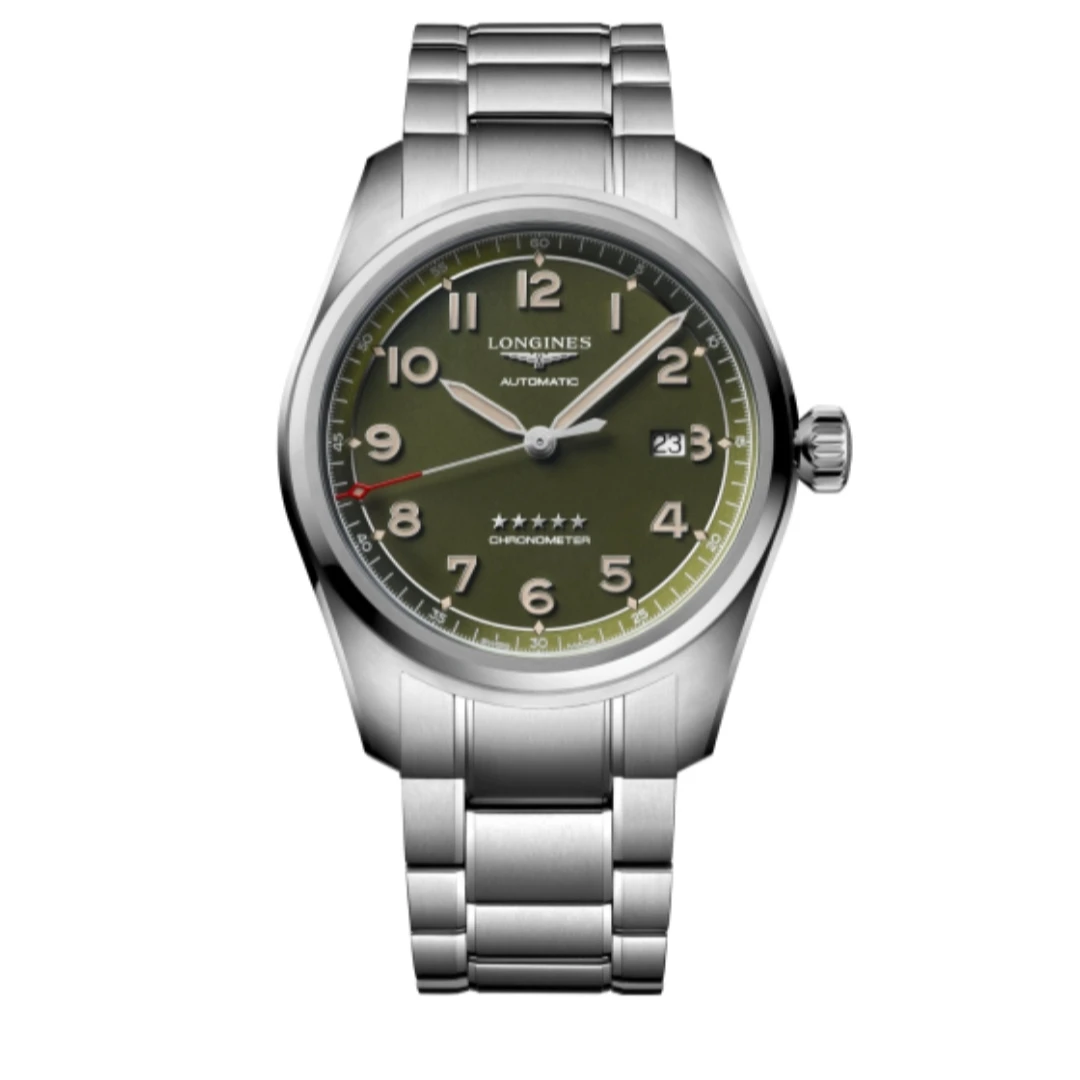99新 Longines/浪琴 先行者811/42自动机械/瑞士男表经典夜光手表