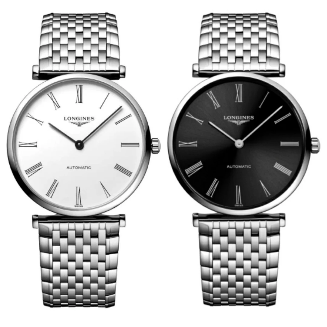 99新 Longines/浪琴 嘉岚908/36自动机械腕表/瑞士名表