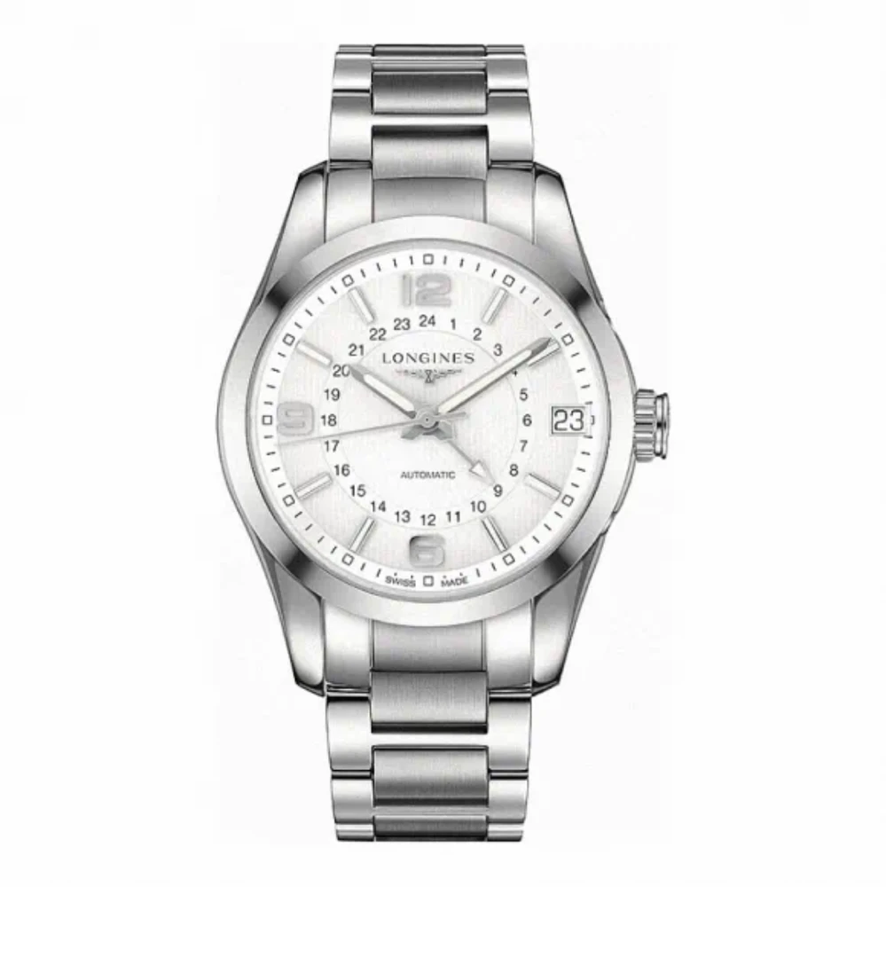 99新 Longines/浪琴 甄选康铂799/42mm/白盘双刻/男士经典/机械