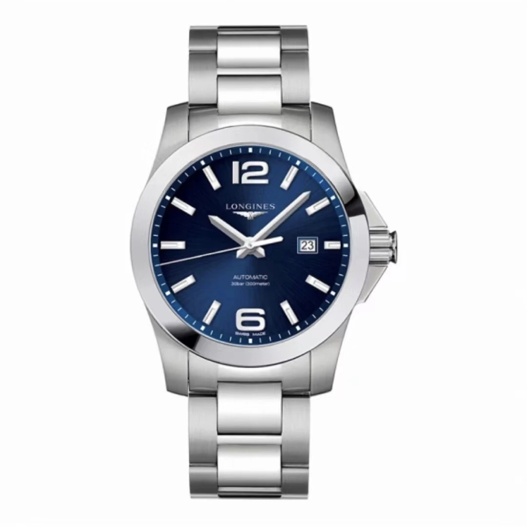 99新 Longines/浪琴 康卡斯778/43经典自动机械男士/瑞士名表时尚