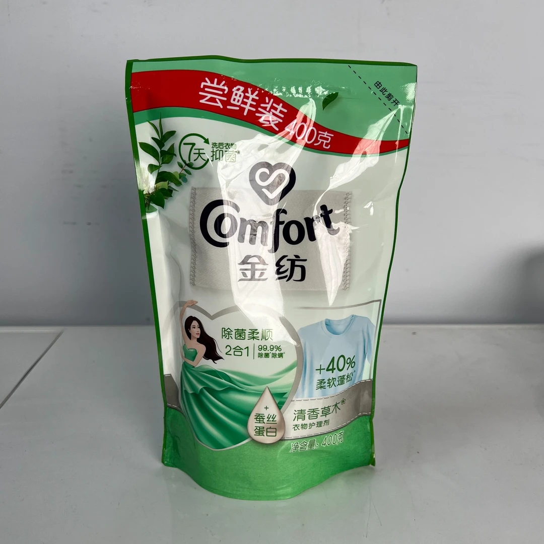 金纺 清香草木 柔顺剂400g防静电
