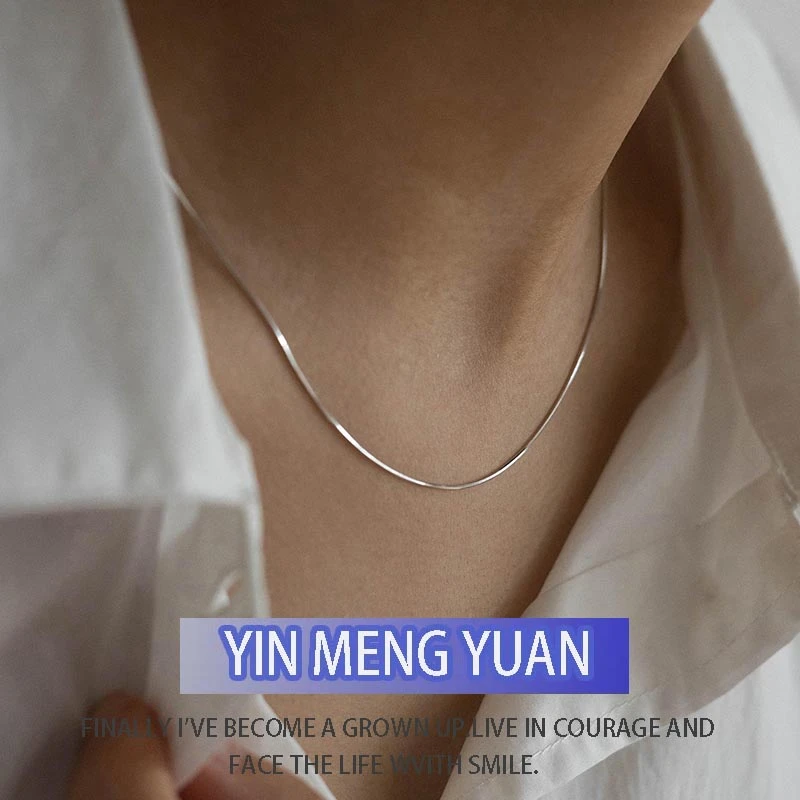 钛钢项链 项圈女士颈链潮流ins小众项链钛钢包邮不掉色感轻奢
