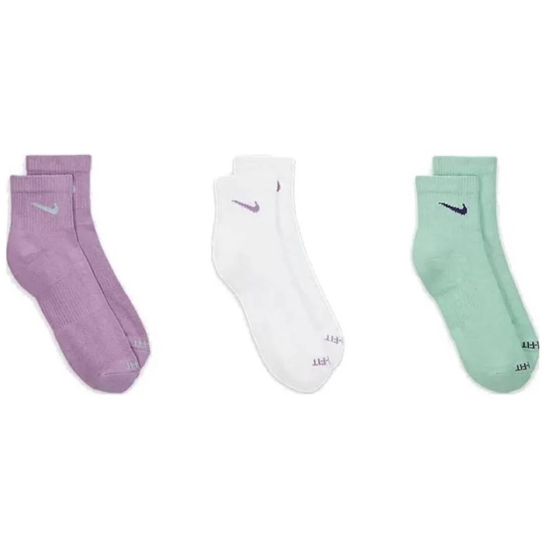 Nike/耐克耐克袜子男女袜中高筒袜毛巾底运动袜SX6890潮流时尚