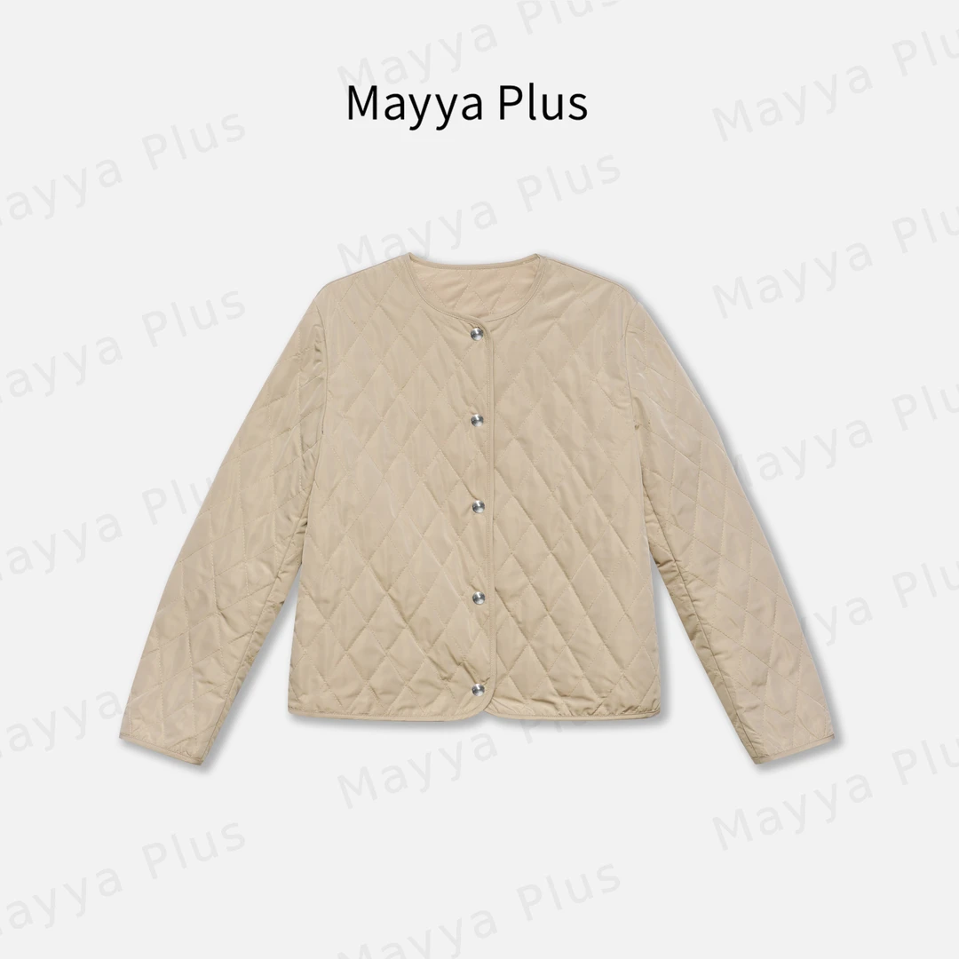【小棉衣】Mayya Plus时尚新品轻奢气质显瘦百搭款棉衣32436565