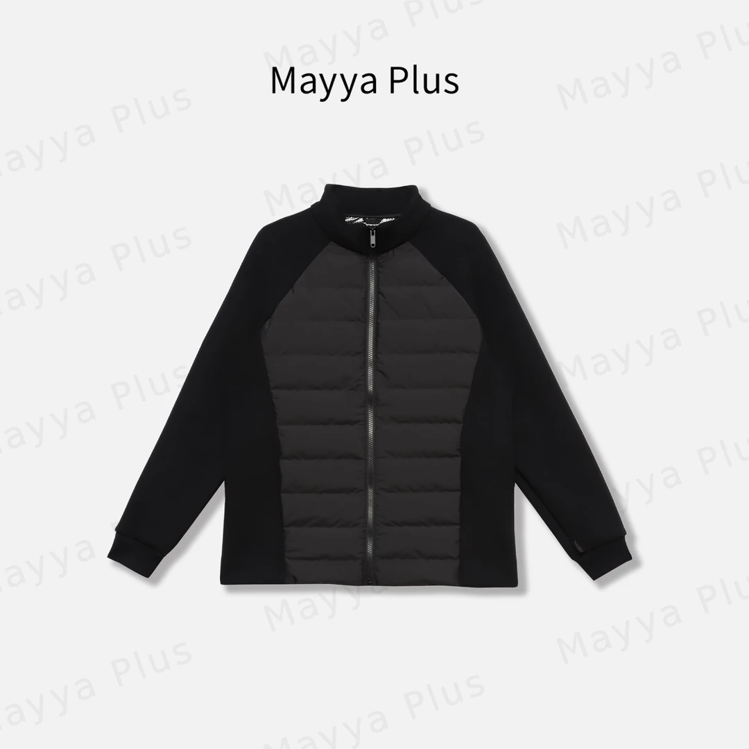 【寒冬伴侣】Mayya Plus麦芽定制轻奢气质显瘦款短羽绒外套32446396