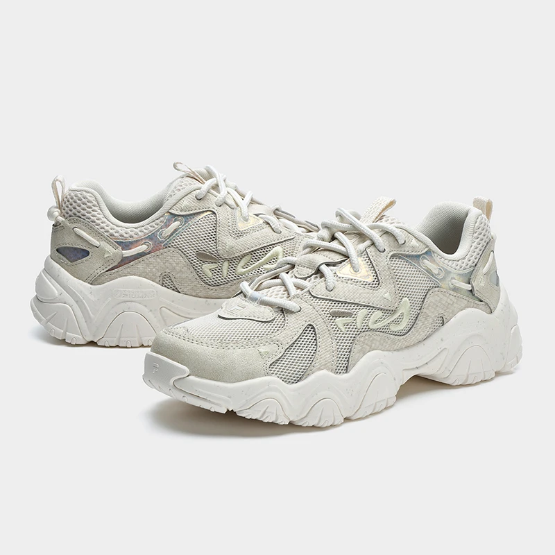 Fila/斐乐猫爪男女新款复古休闲情侣运动鞋老爹鞋F12W322107F