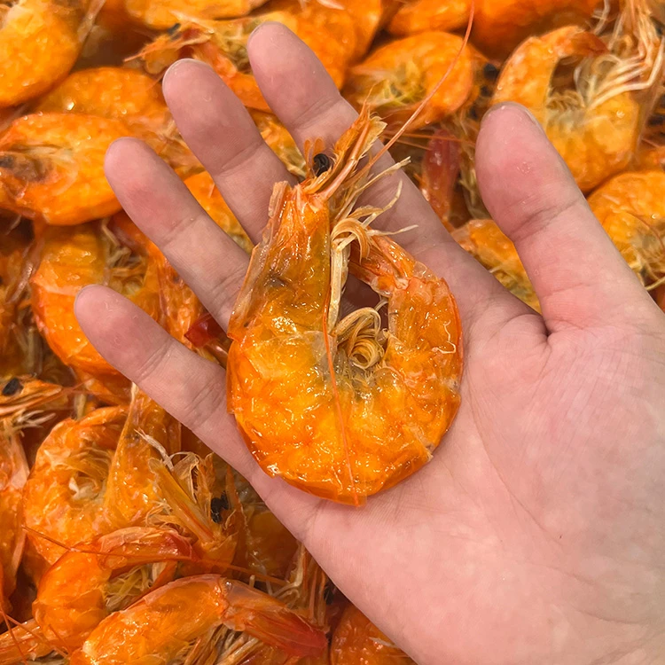 温州特产软壳虾干开袋即食海鲜零食