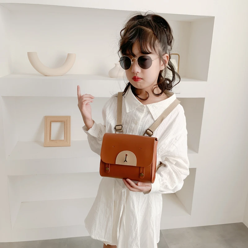 女童双肩包儿童小宝宝可爱萌皮质书包卡通迷你小清新背包包韩版