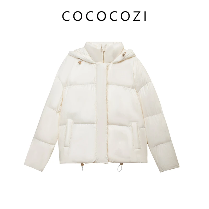 【米姐专属】COCOCOZI冬时尚简约短款羽绒服234CO094Y