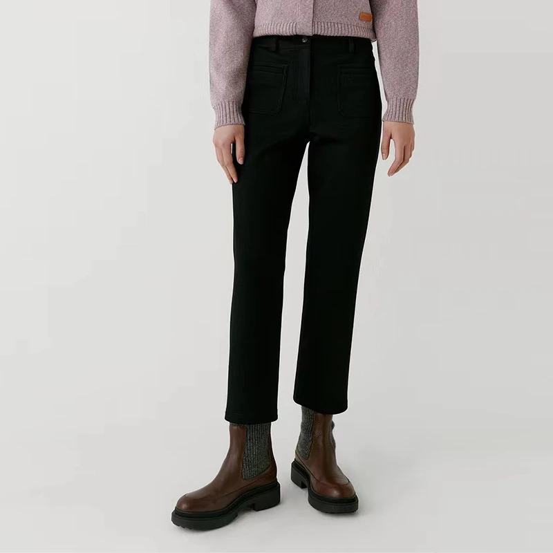 【专场】牛仔裤春夏高腰显瘦微喇弹力休闲裤长裤女231CO087