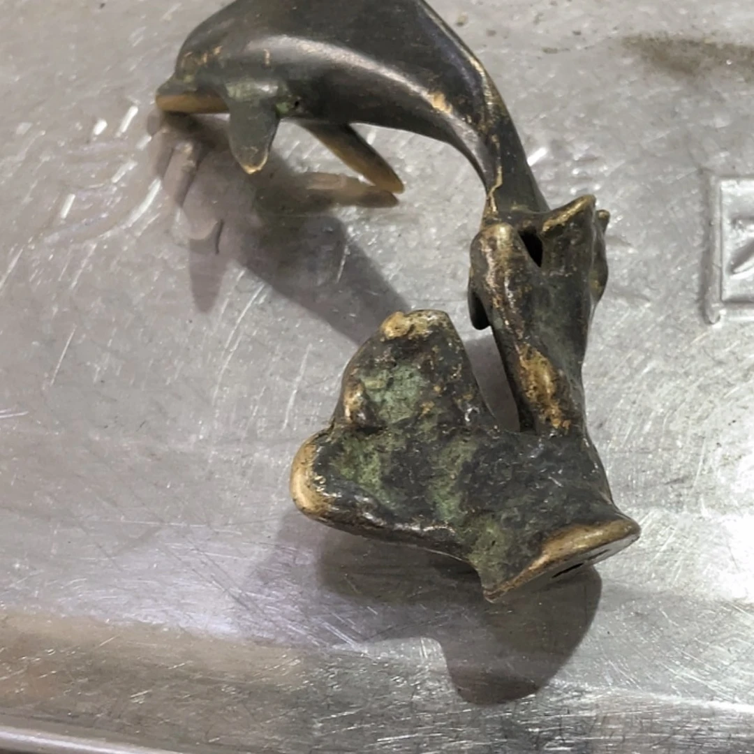 【闪购商品】黄铜四*鱼在