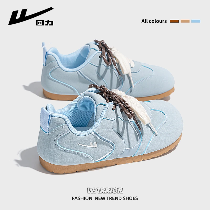 回力芭蕾德训鞋女款2025爆款秋季软底不累脚潮鞋低帮休闲泡芙鞋女