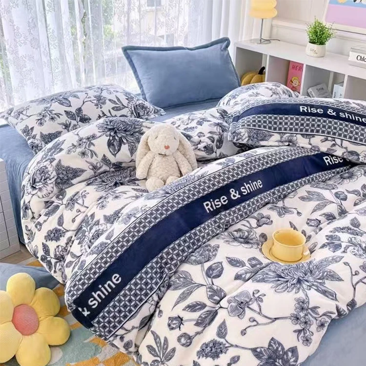 新款婴儿绒被子单人宿舍双面绒150*200nt