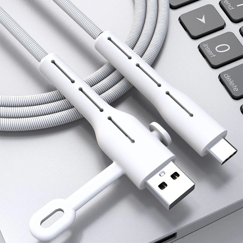 数据线保护套适用苹果安卓手机充电线保护头防断线保护套家用便携
