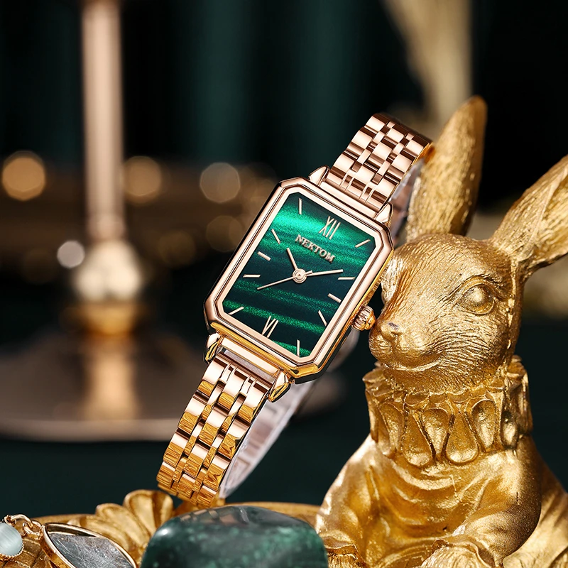 高档轻奢复古小绿表（A8228L）