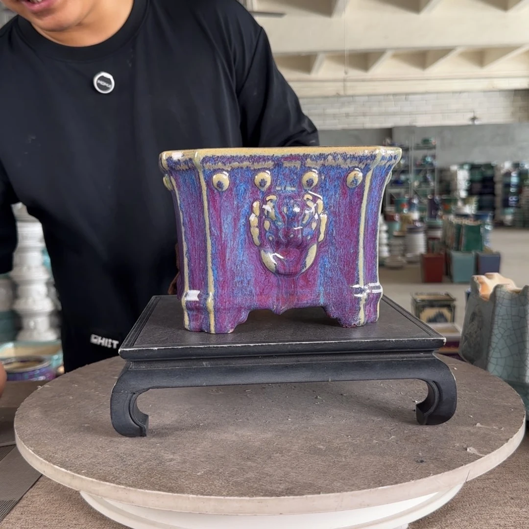 一风堂石湾花盆。