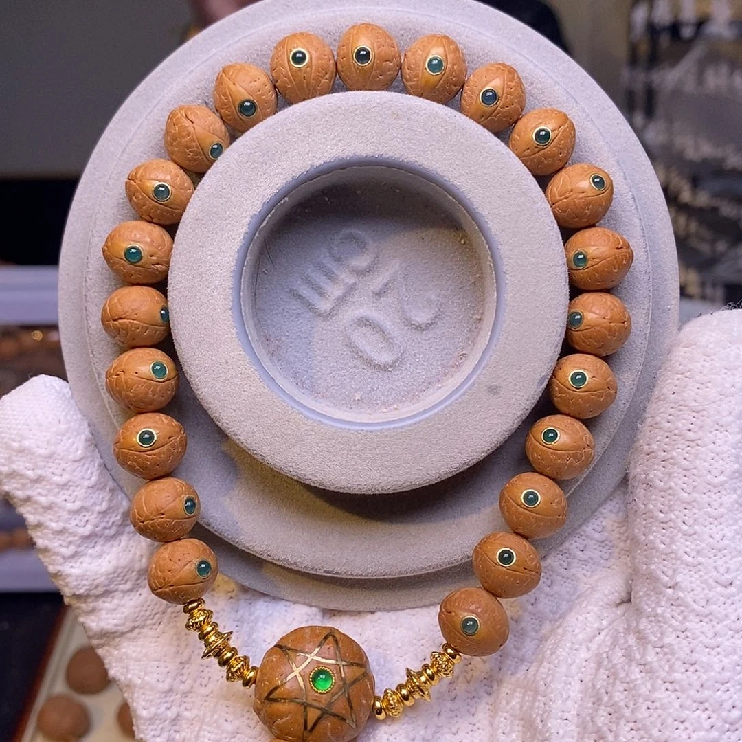 凤眼菩提手串菩提11.5+设计款