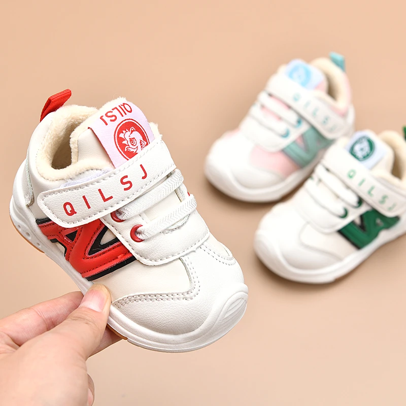 【加绒】学步鞋1-3岁男女童保暖软底机能鞋男鞋小童鞋