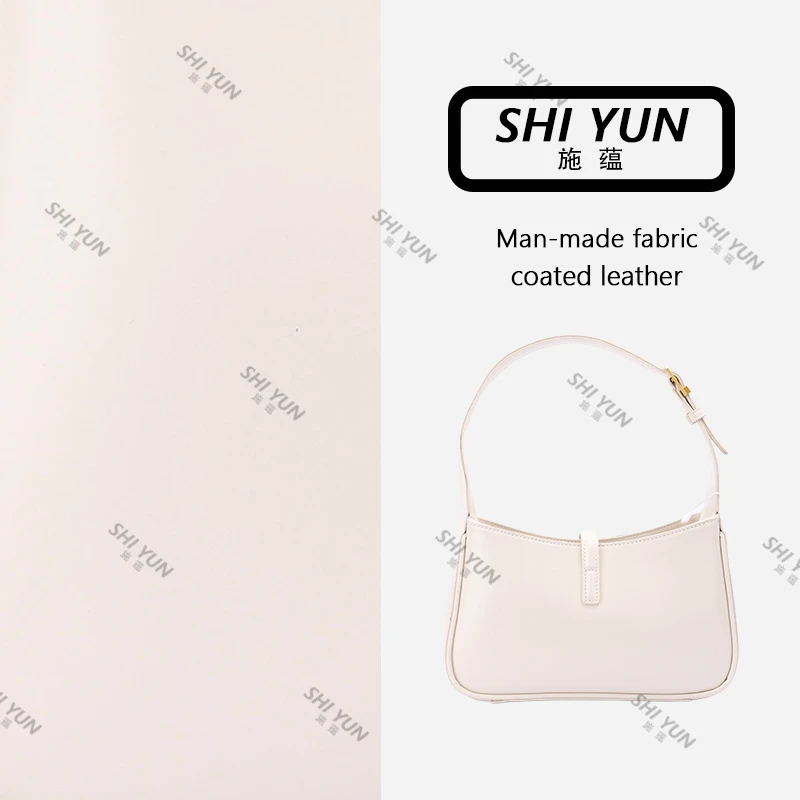 SHIYUN/施蕴白色牛皮斜跨女包34155