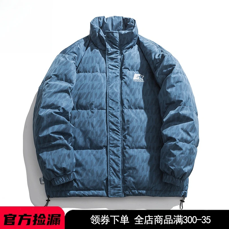 AAPE WTAPS棉服外套男秋冬季新款立领加厚棉袄防寒保暖面包服休闲