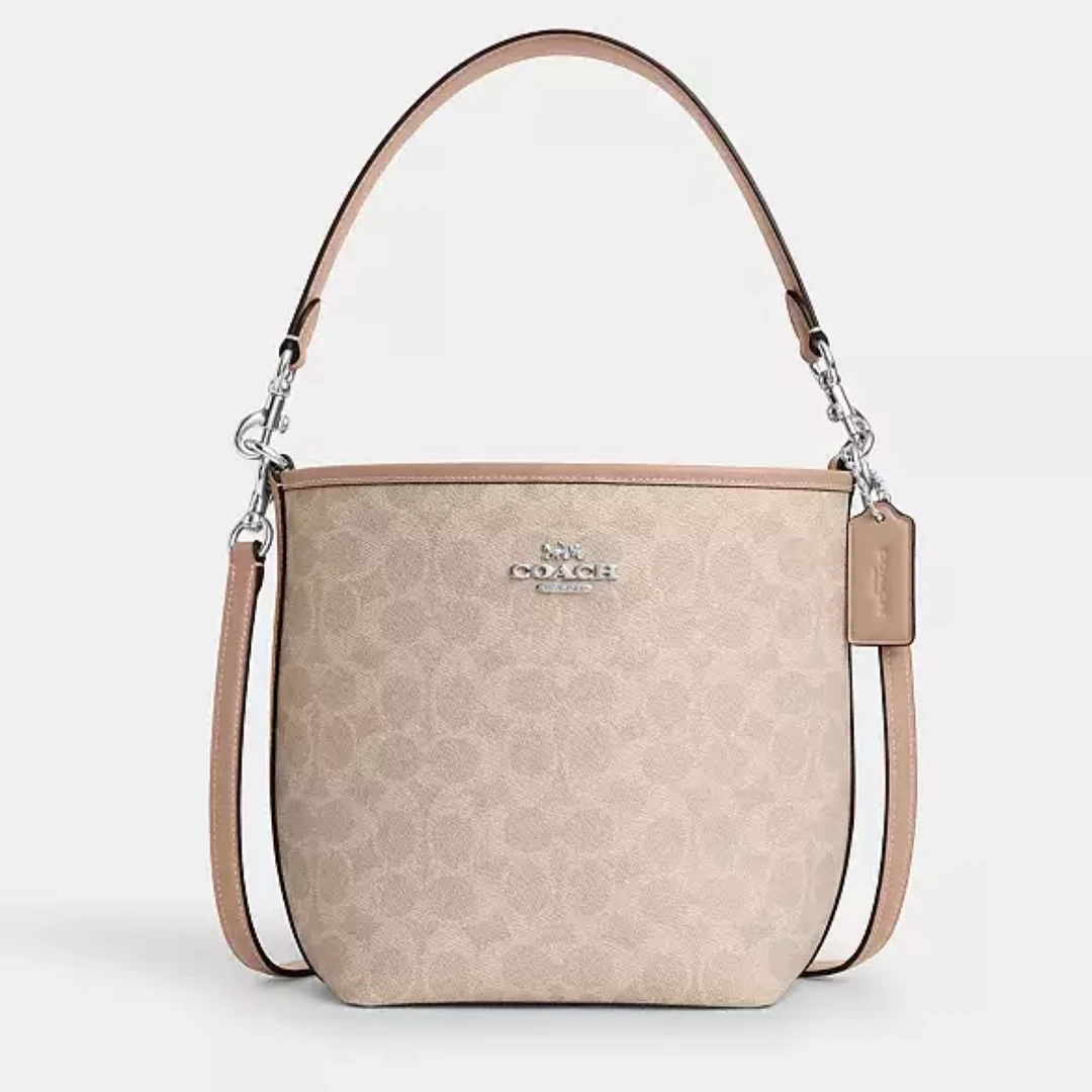 【安娜在美国】COACH蔻驰 CITY 17小号水桶包 进口年货 CT800 SVPWH