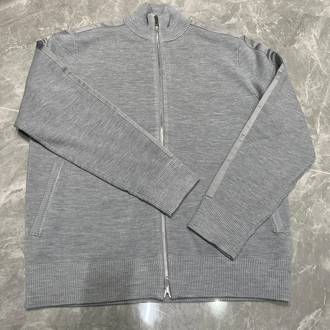 LINEA MARCHE 倒三角针织拉链毛衣宽松休闲男女款外套 DH096/97