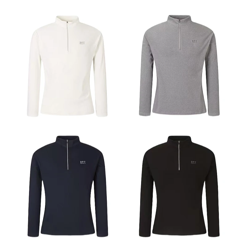 男士德绒运动商务休闲秋冬打底衫