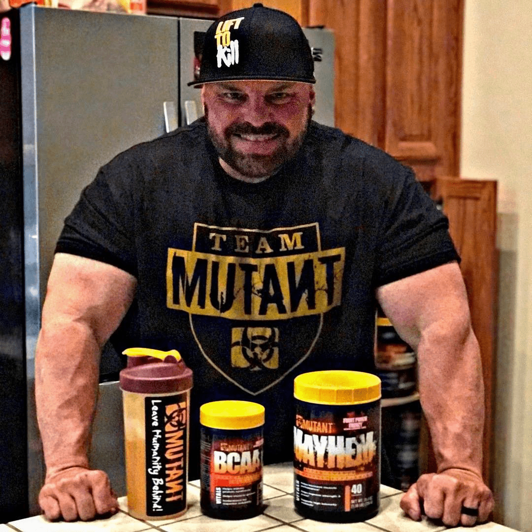 魔兽T恤2023健身短袖男Mutant肌肉健美夏季弹力欧美大码训练上衣