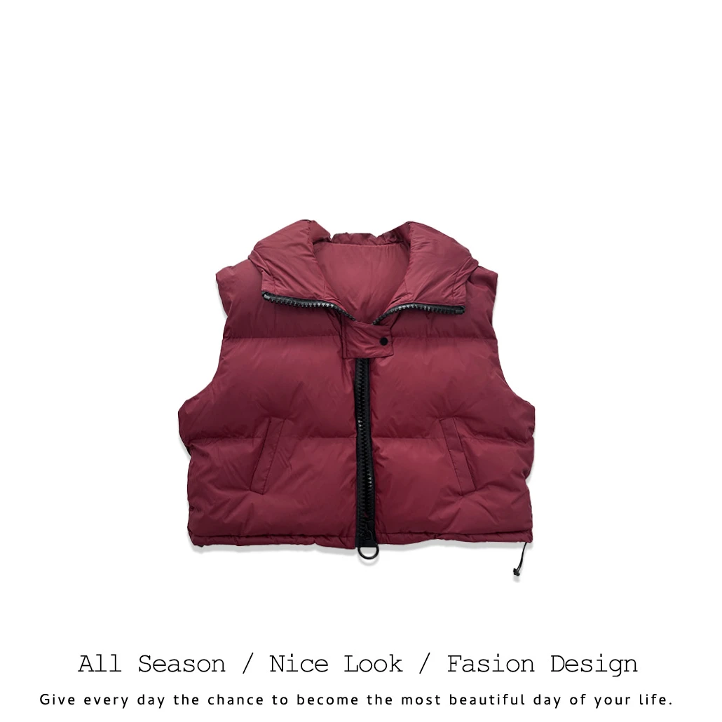 640   欧货时尚多色休闲百搭宽松连帽马甲   款号#2007