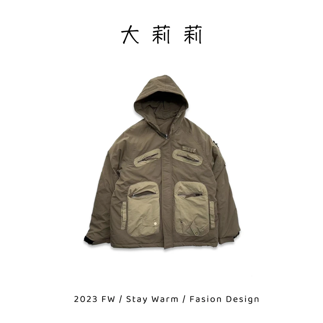 【大莉莉百货欧货】 668/270双色连帽外套 6933