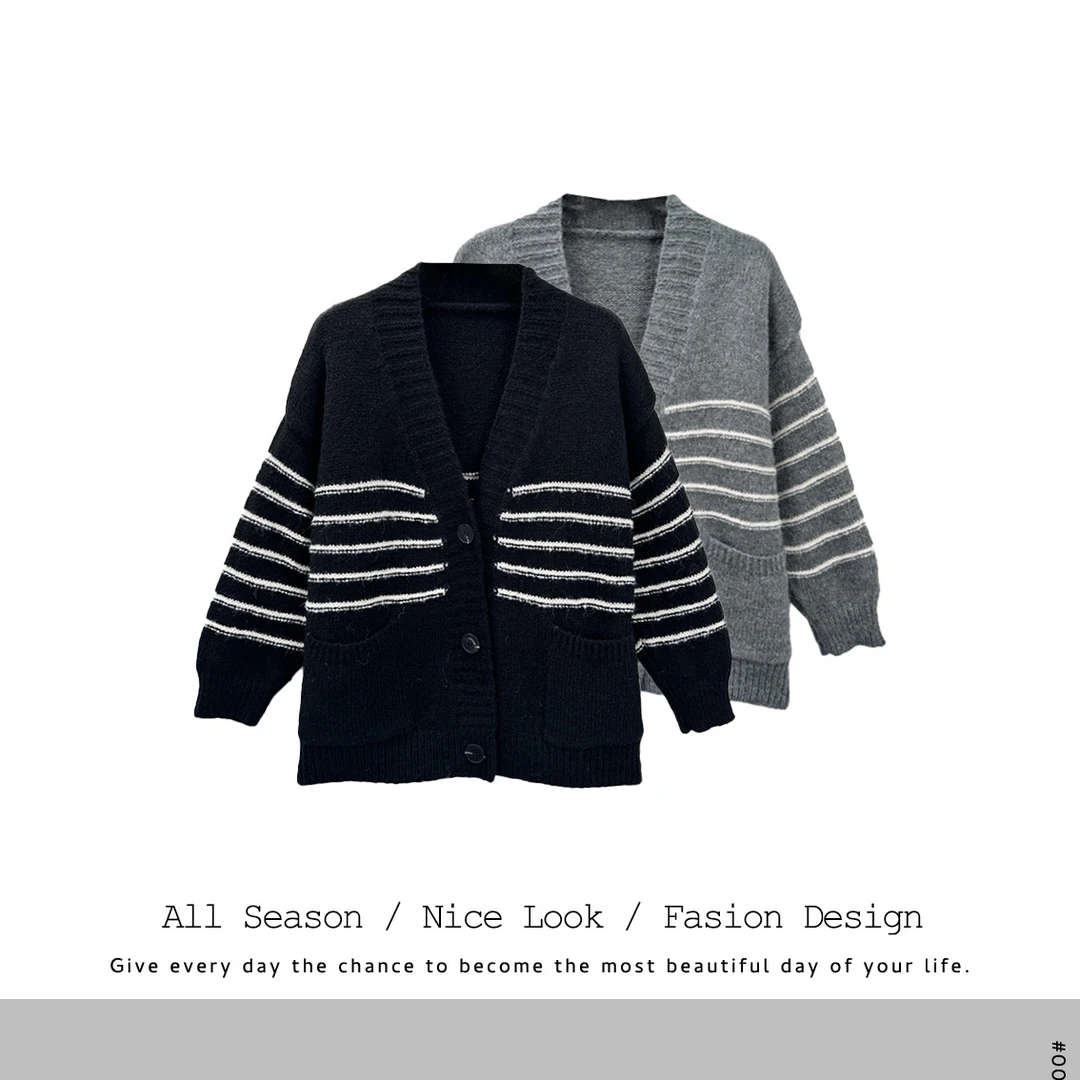 812  欧货春秋季双色潮流时尚休闲长袖外套上衣  款号#803 773