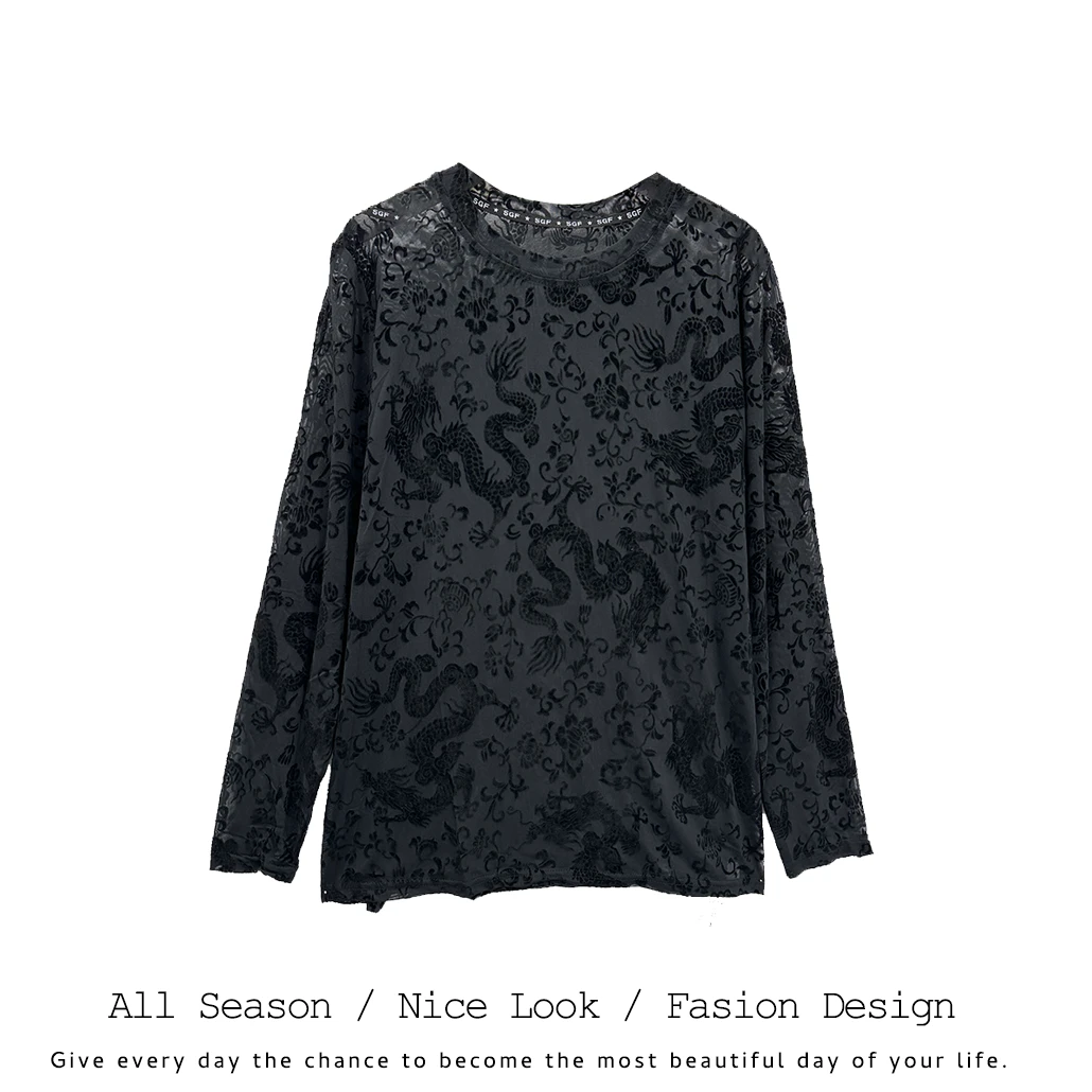 013/276    时尚小众休闲百搭宽松显瘦国风长袖     款号#802