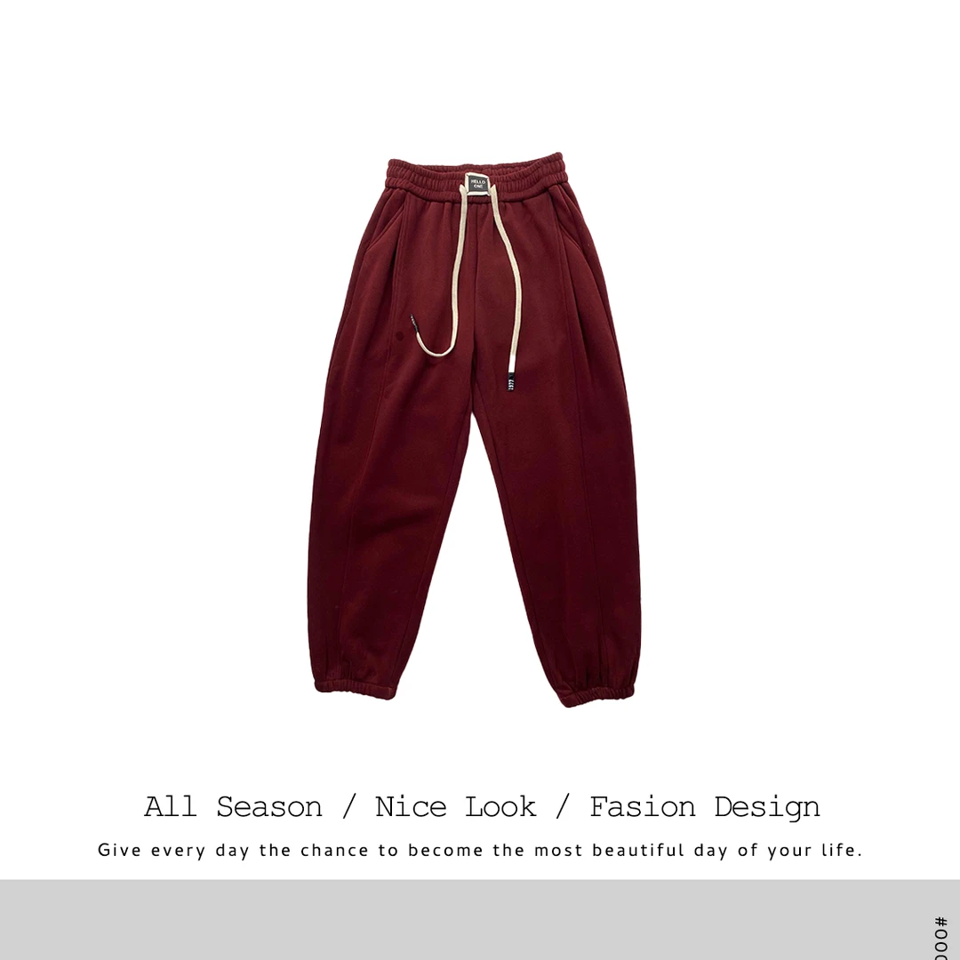 760/217/358    时尚多色薄绒长裤    款号#58001