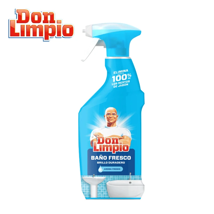 Don Limpio卫浴清洁喷雾剂清除水垢皂垢去污家用玻璃水槽瓷砖卫浴