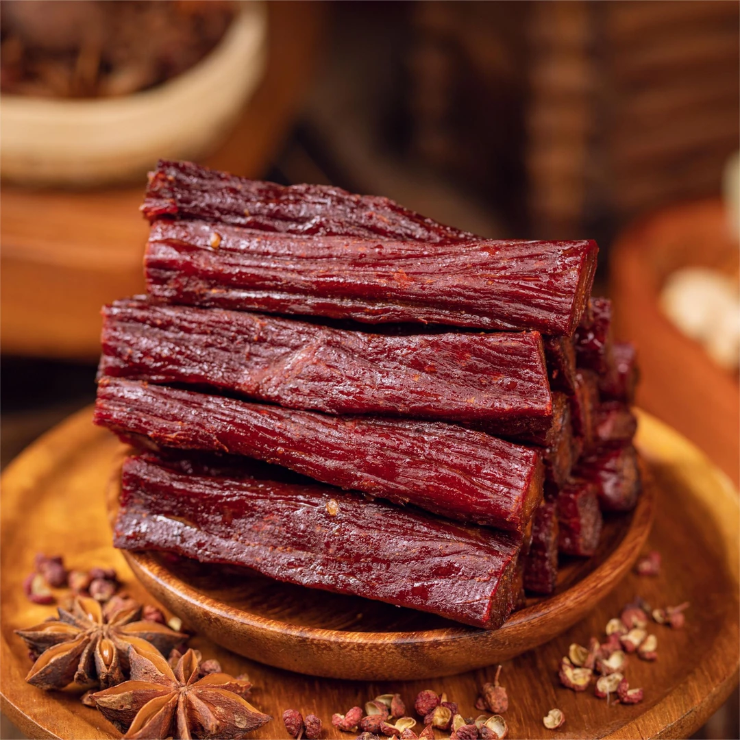 厂家直销正宗内蒙古手撕风干牛肉干口味软硬适中休闲解馋【7成干】
