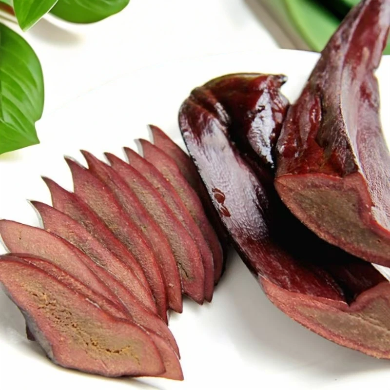 四川烟熏腊香猪肝凉菜美味下酒腌制腊味腊猪肝烟熏猪肝土特产风干