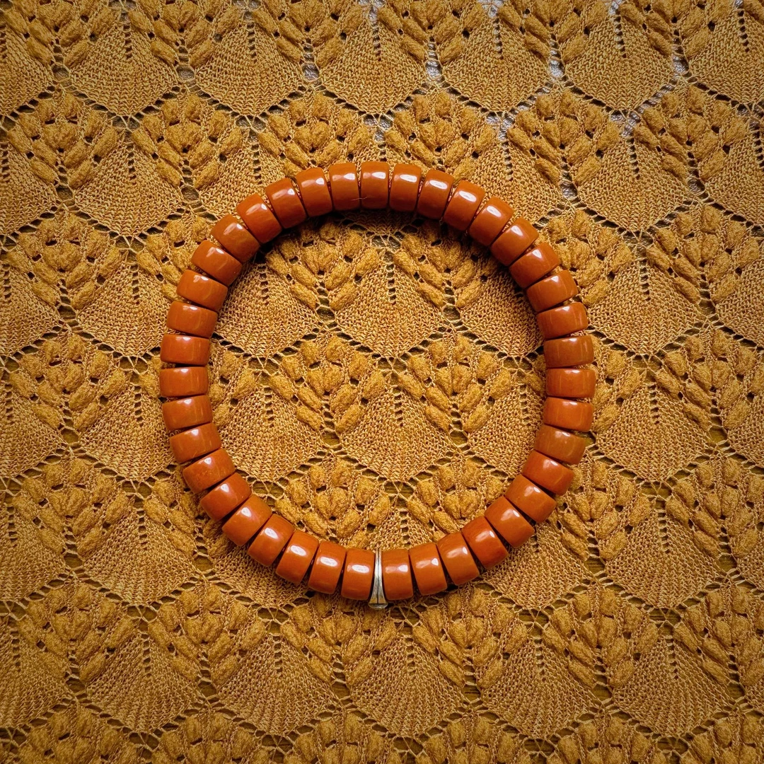 新-【小天出品】SSS级不染系列·8mm南红手串（多样性发一件TNH6009）