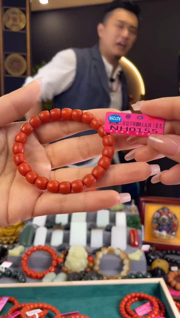 【闪购商品】南红玛瑙颈饰未镶嵌NH0155多样性发其中一件