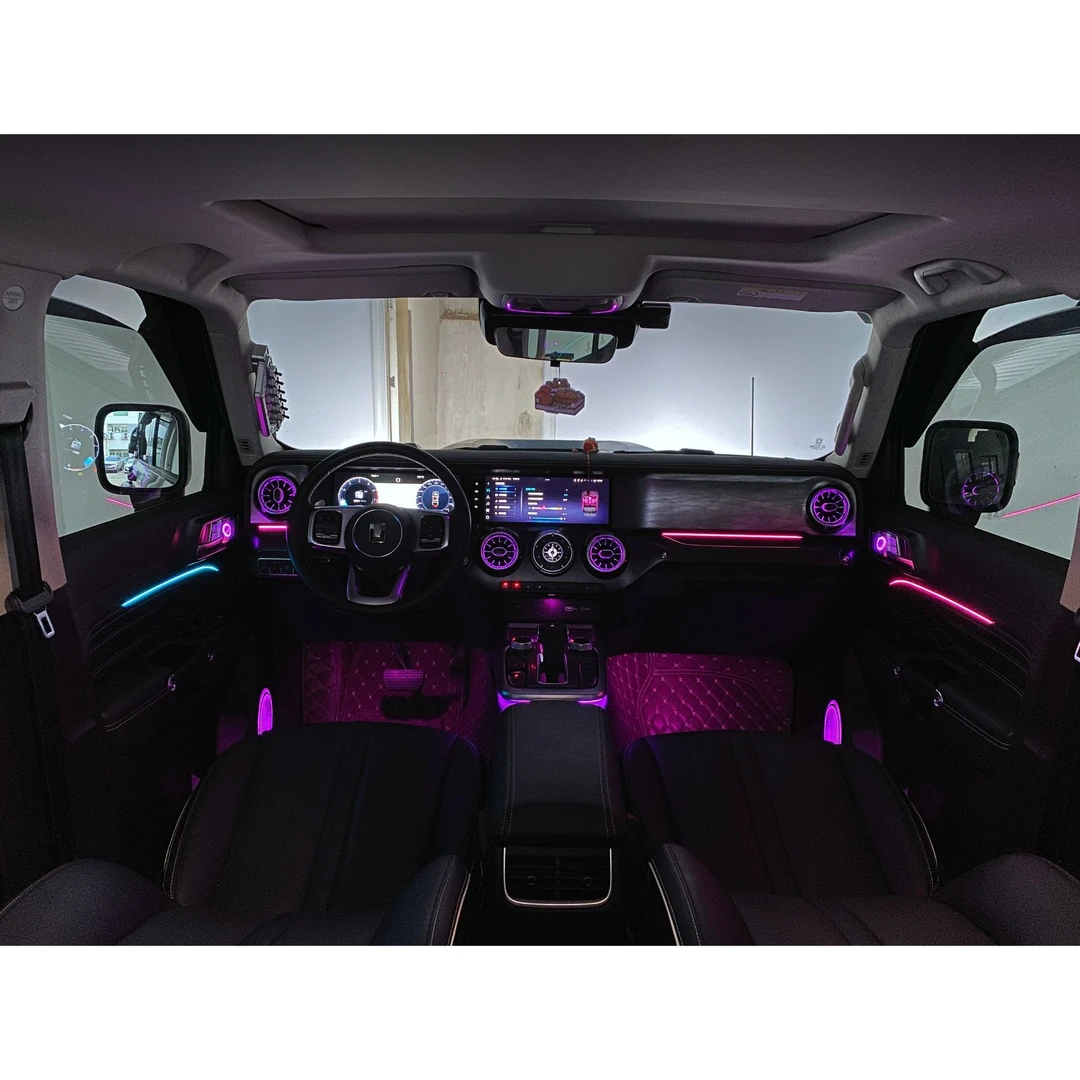 适用于21-24款坦克300/500氛围灯专用改装车内饰动态出风口气氛灯