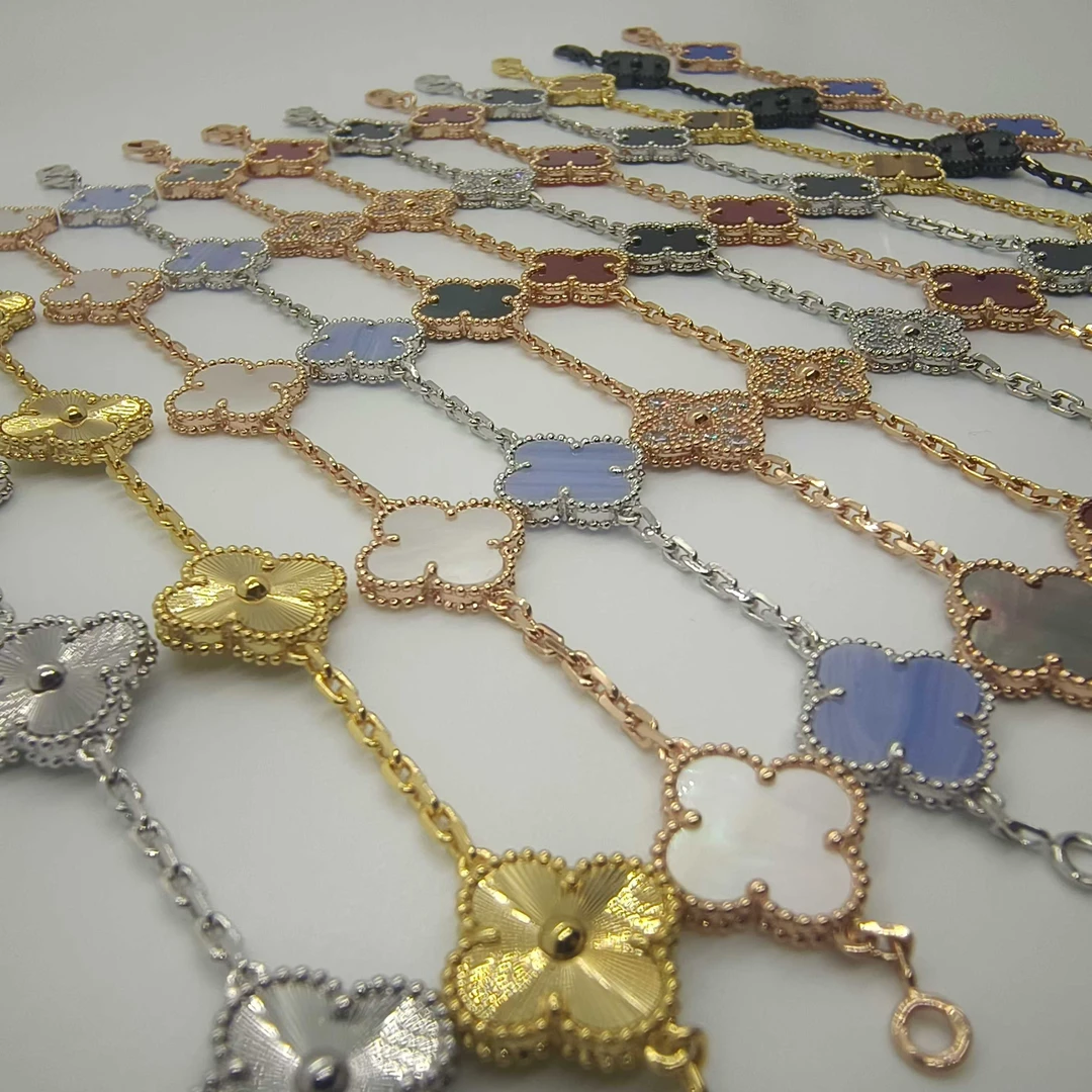 铜合金手链 （备用2）高版本精工五花手链0888（镀金）