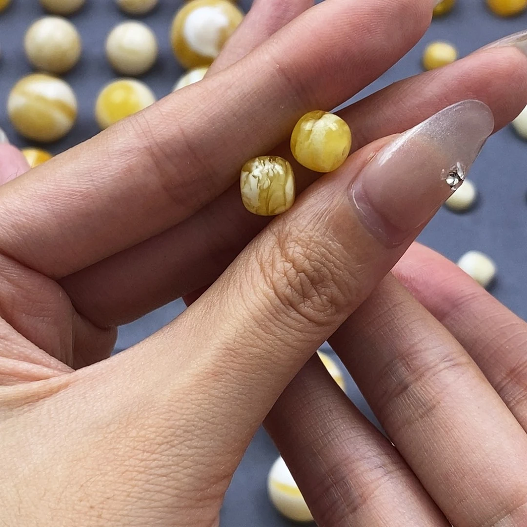 琥珀裸石未镶嵌_**❀9虎皮