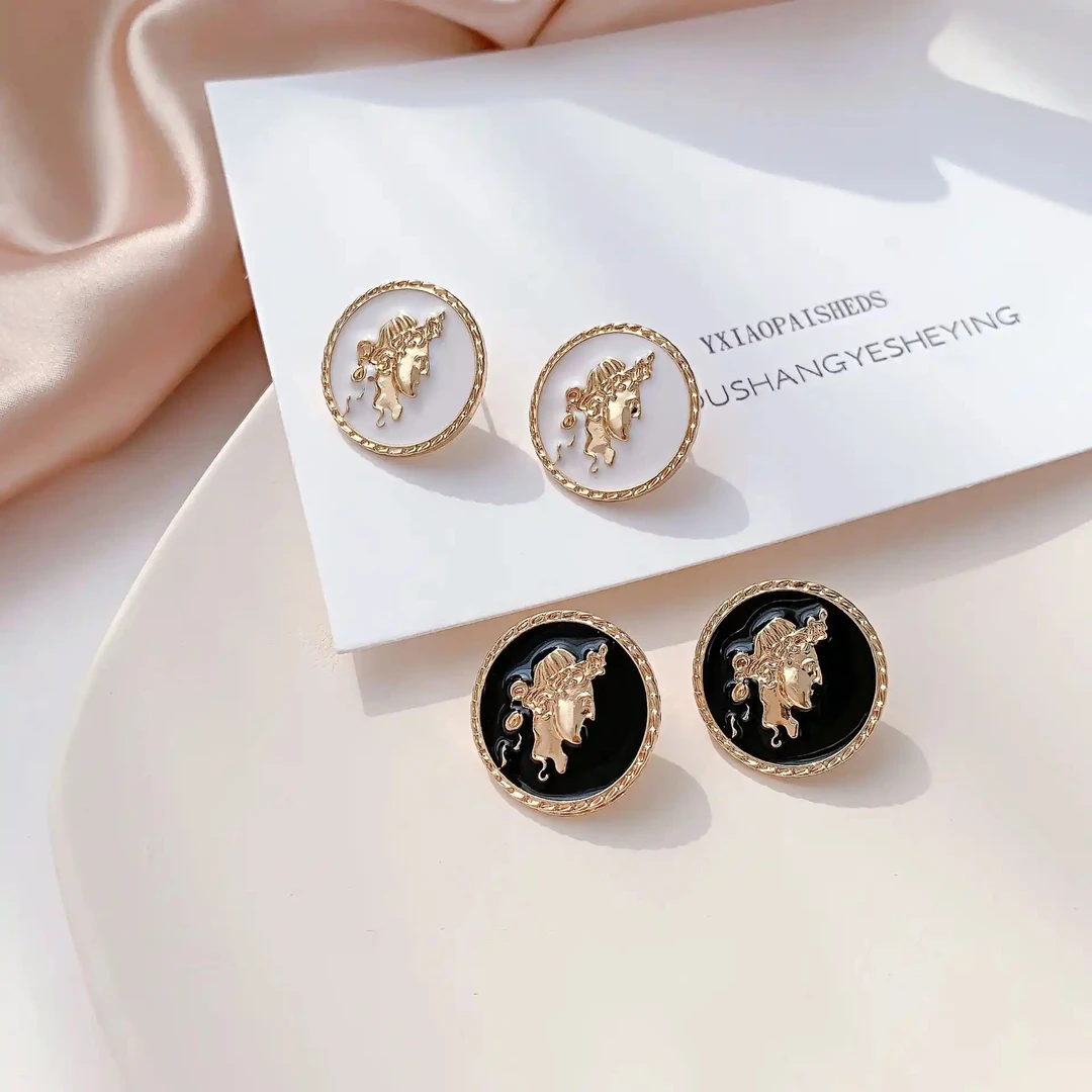 铜合金耳饰 「乐铭珠宝饰品小铺」耳饰首饰合集直播选款