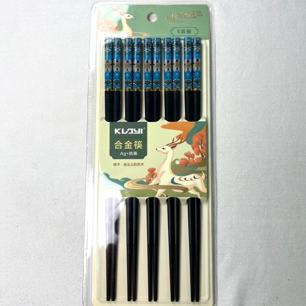 新疆包邮民族风合金筷子