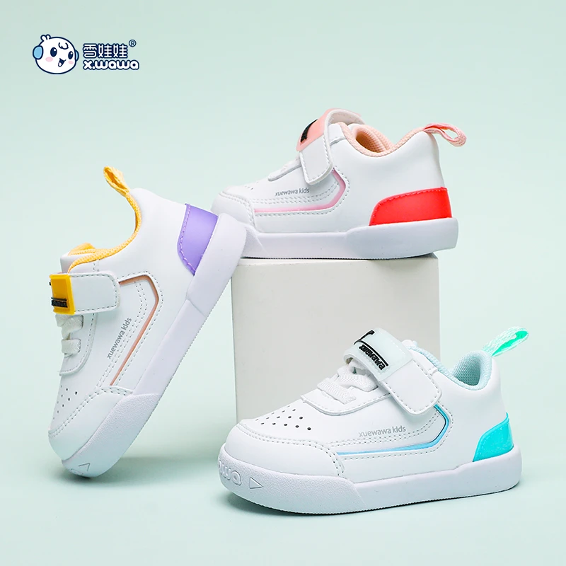 宝宝童鞋女童年春季新款透气防滑防踢低帮超纤皮休闲学步鞋2020