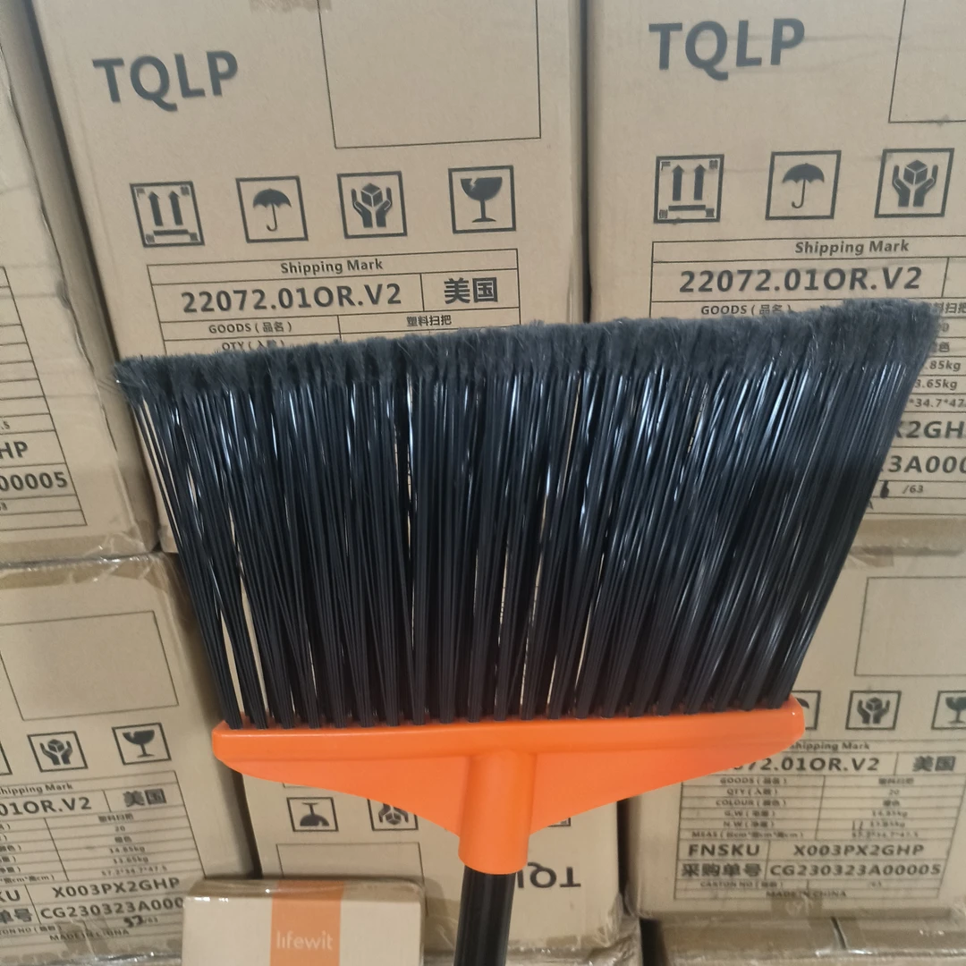 美国订单高品质加长扫把退件